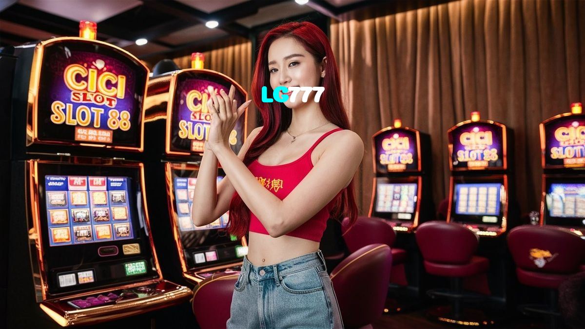 LG777 casino presented on mobile device in Pakistan with slots and live games
